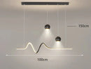 DecorBites™ LED Pendant Light Chandeliers for Modern Home Decor and Indoor Lighting
