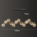 DecorBites™ LED Pendant Light Chandeliers for Modern Home Decor and Indoor Lighting