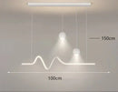 DecorBites™ LED Pendant Light Chandeliers for Modern Home Decor and Indoor Lighting