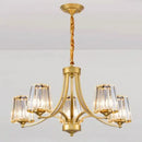 Modern gold rope led pendant light for dining room