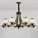 Modern gold rope led pendant light for dining room
