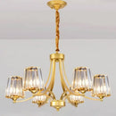 Modern gold rope led pendant light for dining room