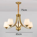 Modern gold rope led pendant light for dining room