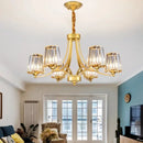 Modern gold rope led pendant light for dining room