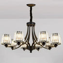 Modern gold rope led pendant light for dining room