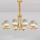 Modern gold rope led pendant light for dining room