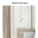 DecorBites™ LED Pendant Light Fixture Modern Luxury Stone Hanging Lamp