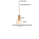 DecorBites™ LED Pendant Light Fixture Modern Luxury Stone Hanging Lamp