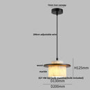 DecorBites™ LED Pendant Light Fixture Modern Luxury Stone Hanging Lamp