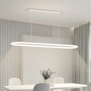 DecorBites™ LED Pendant Light for Dining Table Kitchen Home Decoration Indo Lighting Lustre White Black Fixture Hanging Lamp