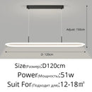 DecorBites™ LED Pendant Light for Dining Table Kitchen Home Decoration Indo Lighting Lustre White Black Fixture Hanging Lamp