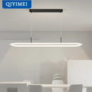 DecorBites™ LED Pendant Light for Dining Table Kitchen Home Decoration Indo Lighting Lustre White Black Fixture Hanging Lamp