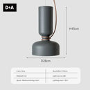 Modern minimalist black & off-white led pendant light for bedroom