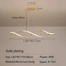 DecorBites™ LED Pendant Light: Modern Hanging Lamp for Living Dining Room Kitchen Bar Loft