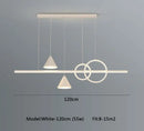 DecorBites™ LED Pendant Light: Modern Minimalist Chandelier for Dining Room, Living Room, Kitchen, Bedroom