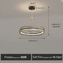DecorBites™ LED Pendant Light: Modern Minimalist Chandelier for Living, Dining, Kitchen, Bedroom, Office