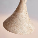 DecorBites™ LED Pendant Light Yellow Travertine Modern Hanging Lampara