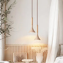 DecorBites™ LED Pendant Light Yellow Travertine Modern Hanging Lampara