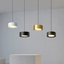 Modern cylindrical led pendant lights for kitchen and living room