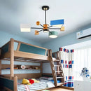 Modern geometric multi color led pendant lights – dining room
