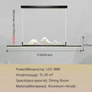 DecorBites™ LED Pendant Lights for Living, Dining, Kitchen Chandelier - Modern Minimalist Home Decor
