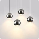 Modern metallic teardrop decorbites led pendant kitchen light