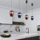 Modern metallic teardrop decorbites led pendant kitchen light
