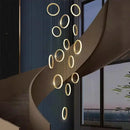 DecorBites™ LED Pendant Lights: Modern Minimalist Hanging Chandelier for Living & Dining Room