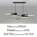 DecorBites™ LED Pendant Lights: Remote Controlled Modern Lighting for Home Décor
