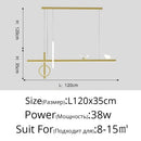 DecorBites™ LED Pendant Lights: Remote Controlled Modern Lighting for Home Décor