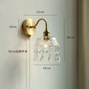 DecorBites™ LED Petal Wall Sconce Modern Nordic Style Pull Chain Switch Stair Mirror Light