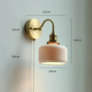 DecorBites™ LED Petal Wall Sconce Modern Nordic Style Pull Chain Switch Stair Mirror Light