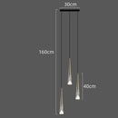 DecorBites™ LED Rain Drop Chandelier Staircase Pendant Light Fixture Modern Nordic Design