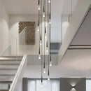 DecorBites™ LED Rain Drop Chandelier Staircase Pendant Light Fixture Modern Nordic Design