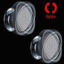 DecorBites™ LED Rain Shower System with Swivel Massage Jet and Bidet Sprayer