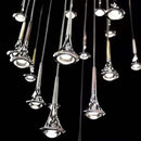 DecorBites™ LED Rain Staircase Chandelier: Modern Nordic Design Indoor Lighting for Bar Island