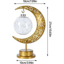DecorBites™ LED Ramadan Moon Star Night Light Table Lamp for Eid Decoration