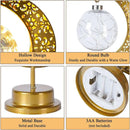 DecorBites™ LED Ramadan Moon Star Night Light Table Lamp for Eid Decoration