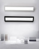 Modern white led rectangle wall light bedroom reading lamp