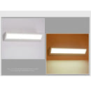 Modern white led rectangle wall light bedroom reading lamp