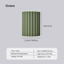 Modern fluted resin wall sconces for living room led lighting