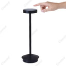 Minimalist metallic led retro touch table lamp bedroom night light