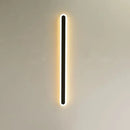 Modern rgb wall light sleek neon edge sconce for bedroom