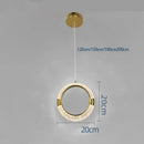 DecorBites™ LED Ring and Moon Lamps Set - Modern Acrylic+Alloy Lighting Collection
