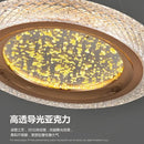 Modern gold tiered led ring ceiling chandelier for living room