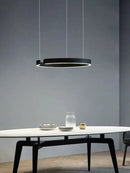 DecorBites™ LED Ring Chandelier for Home Decor - Modern Nordic Style Lighting