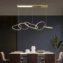 DecorBites™ LED Ring Chandelier for Living Dining Room - Postmodern Luxury Minimalist Art Lighting