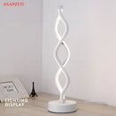 DecorBites™ LED Ring Table Lamp: Modern Nordic Bedroom Lighting Fixture