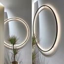 DecorBites™ LED Ring Wall Lamp - Nordic Design Indoor USB Sconce Lighting