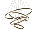 DecorBites™ LED Rings Ceiling Chandelier for Modern Home Decoration